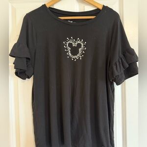 Torrid Black Ruffle Sleeve Blouse – Size 1X